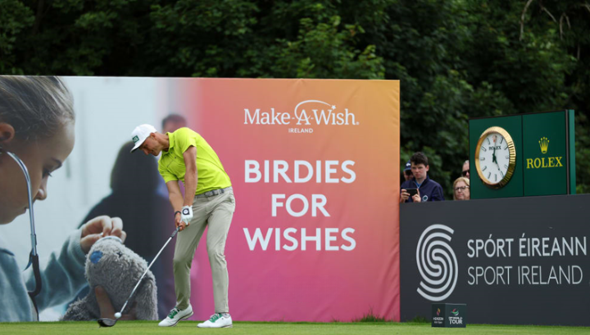 Amgen Irish Open 2024 MakeAWish Ireland Children's Charity