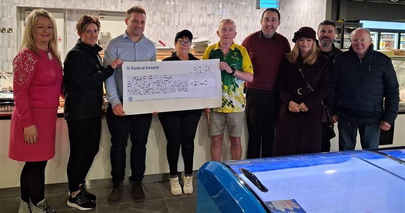 Raffle and Darts Competition in memory of Anthony McLaughlin